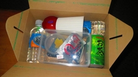 朝ごはんBOXを各ホテルで事前に注文もできます(自己負担)