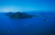 島の全景