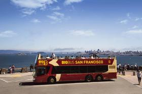 ビッグバスツアーズサンフランシスコ 乗り降り自由市内観光バス2日間乗車券 （日本語オーディオ解説付き）