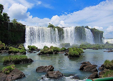 ブラジル側イグアスの滝