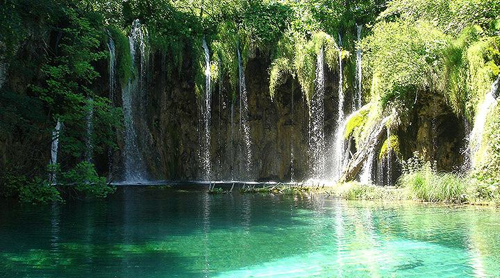 世界遺産 プリトヴィッツェ湖