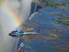 空からビクトリアの滝