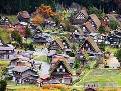 日本の原風景が広がる白川郷