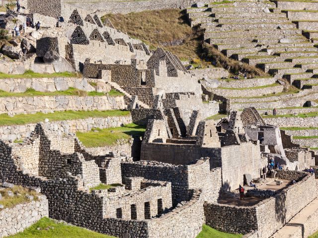 マチュピチュ遺跡などインカ帝国の遺跡で見られる段々畑