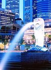 夜のマーライオン