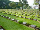 泰緬鉄道工事で命を落とした人が眠る墓地