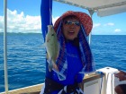 感動！手巻きフィッシングラインで釣れたー！