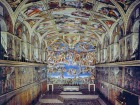 ミケランジェロのフラスコ画が美しいシスティーナ礼拝堂