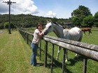オークランドの馬と触れ合う乗馬体験