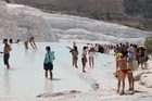 世界遺産で水着は稀です！