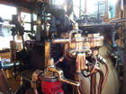 昔ながらの蒸気エンジン