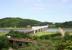 韓国の軍事境界線付近を見渡す展望台 臨津閣
