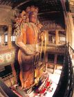 雍和宮にある中国最大の木造･弥勒仏像