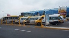 空港からリマ市内主要ホテル送迎で利用するバス