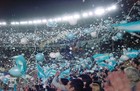 アルゼンチン国旗で埋まるスタジアム。国際戦は必見です。