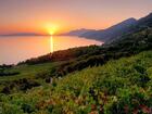 ペリェシャツ半島の美しい景色