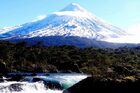 標高2,660mのオソルノ火山。