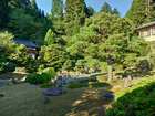 西南院の庭の風景