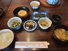 西南院の宿坊の食事一例