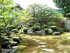 那智山 正暦寺の庭の様子