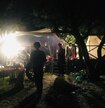 夜はテラスでBBQも盛り上がる