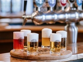パスポートには地元ビールの試飲も含まれています。