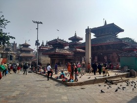 カトマンズの旧市街