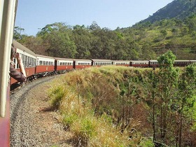 帰りはキュランダ鉄道で