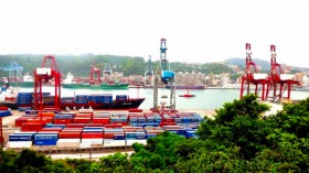 基隆は台湾5大港のひとつ