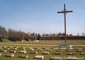 テレージエンシュタットのユダヤ人が眠る墓地