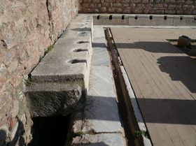エフェス遺跡「公衆トイレ後」