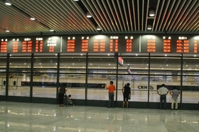 2010年に完成した虹橋駅