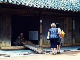 韓国の伝統文化を紹介するためにつくられた韓国民俗村