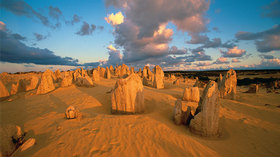 ナンバン国立公園（Nambung National Park）のピナクルズ