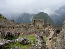 インカ時代の遺跡の宝庫、マチュピチュ。