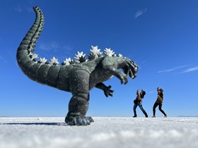 定番のトリック写真撮影を忘れずに！