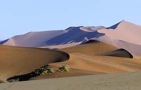 アフリカ大陸ナミビアに広がる世界最古のナミブ砂漠