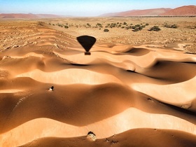砂が作った模様は、地球の芸術作品！