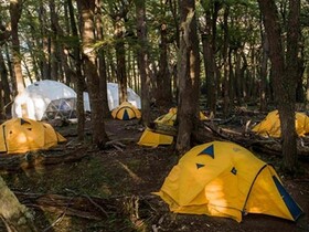 トレッキングの聖地、フィッツロイでキャンプツアーに参加