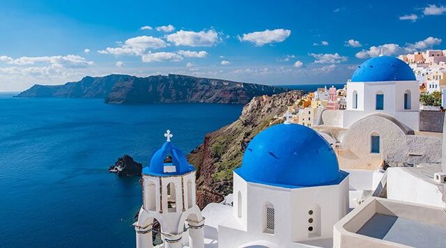 イスタンブール発 エーゲ海の宝石 2つの島周遊 サントリーニ島 3日間