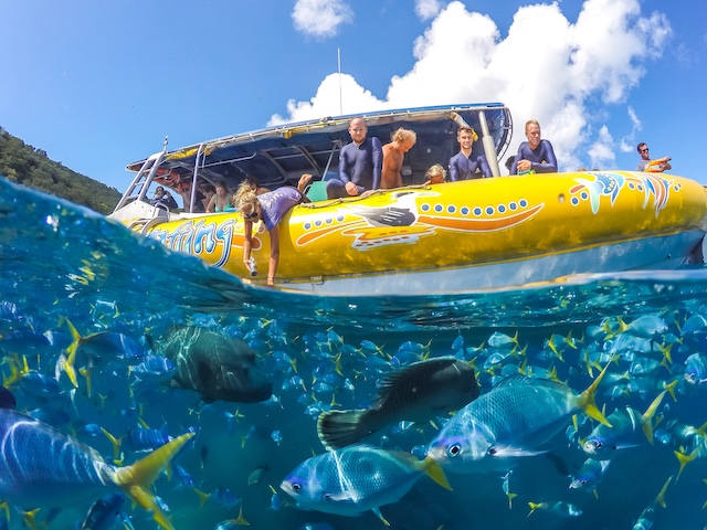 オーシャンラフティングでホワイトヘブンビーチへ! サザンライツ
