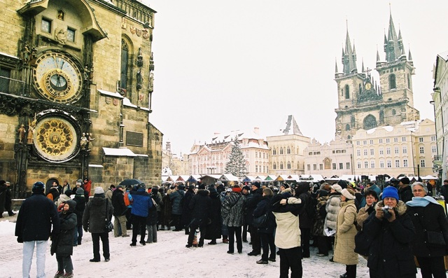 プラハの冬レディー プラハの冬レディー