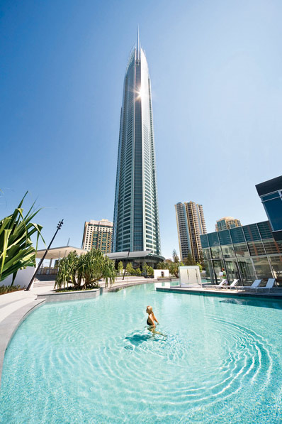 ゴールドコースト Q1 リゾート&スパ ゴールドコースト3泊4日 空港送迎