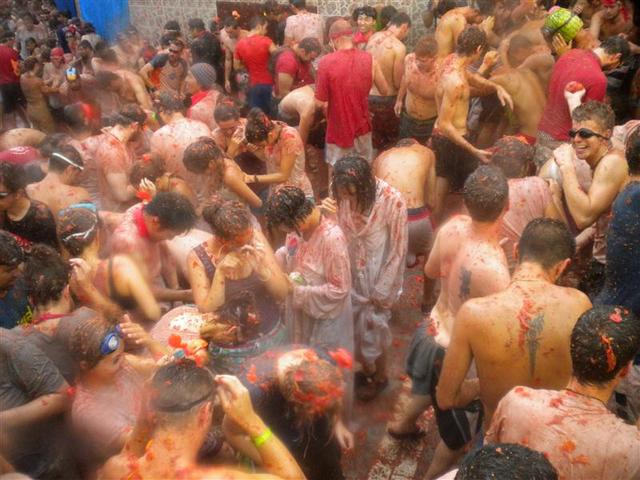 トマト祭り トマティーナ・ブニョール 2019年8月28日限定 バルセロナ