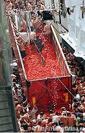 ★トマト祭★ トマトを投げ合う祭りがスペインにあるらしい🇪🇸｜世界の