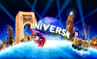 オーランド ユニバーサルオーランド 2パーク 1日観光+ブルーマン鑑賞