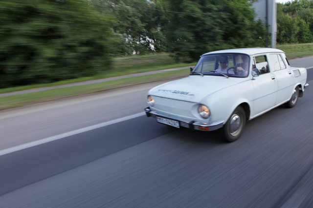 スロバキア 70年代レトロカー【シュコダ】で周る旧社会主義政権