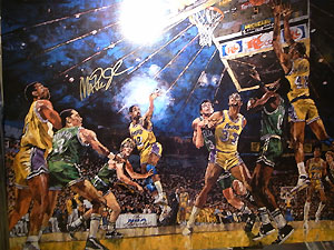 ロサンゼルス ロサンゼルス・レイカーズ観戦ツアー（1階席指定／SEC