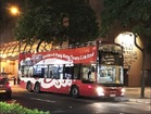 オープントップバス 夜景観賞＋ 女人街散策ツアー （毎日２便運行)