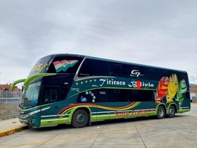 ラパス～ウユニ 片道・往復バスチケット【TITIKAKA BOLIVIA利用】